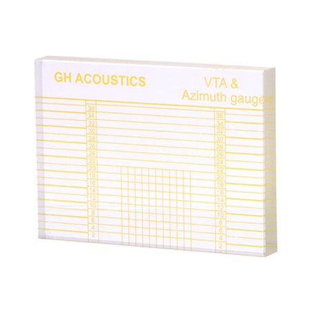 Headshell Alignment Block Tonearm VTA & Cartridge Azimuth Alignment Linjal