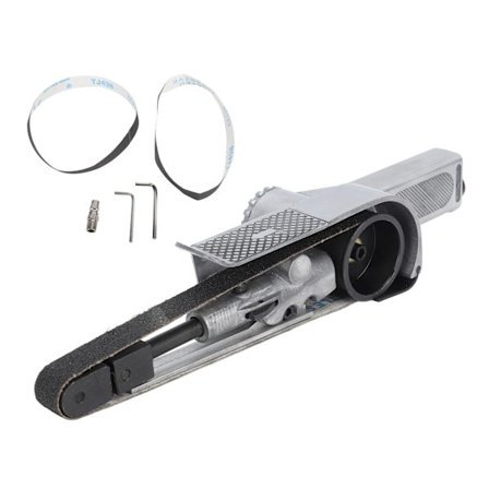 Pneumatisk båndsliper Justerbar hastighet Jevn sliping Vinkelsliper Pneumatisk verktøy for møbeltreindustri