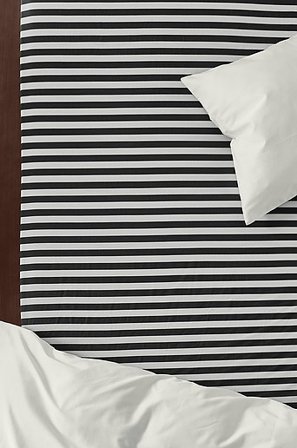 Jotex - Dra-på-lakan Svart/vit KAYO - Köp Dra-på-lakan hos Jotex