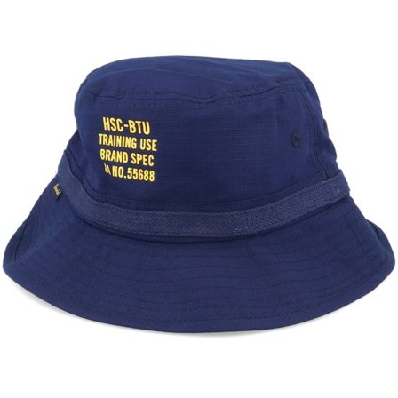 Herschel - Blå bucket Hatt - Ben Peacoat Navy Bucket @ Hatstore
