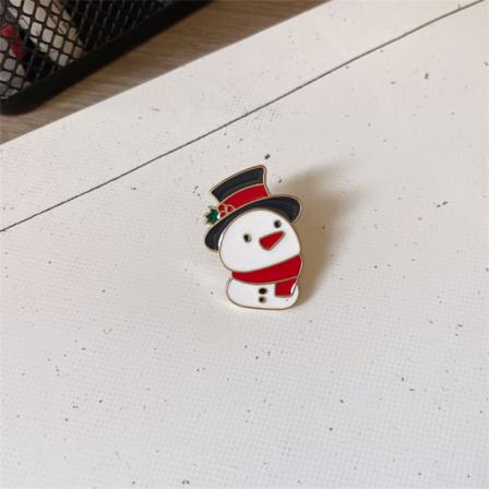 Julbroscher Pin E Santa Claus Brosch Kvinnor Charm Smycken