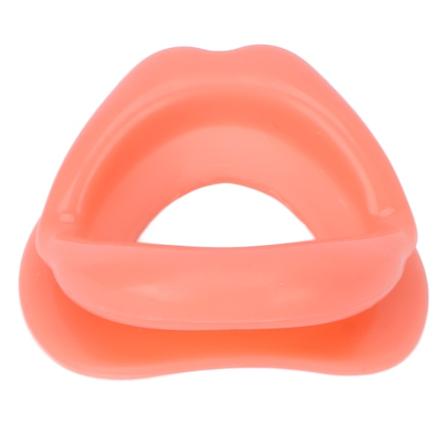 Munmuskelmassageverktyg Silikon Ansiktsbantning Stramning Smile Trainer Läpptränare