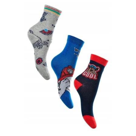 Paw Patrol Barnstrumpor / Strumpor för Barn - 3-Pack