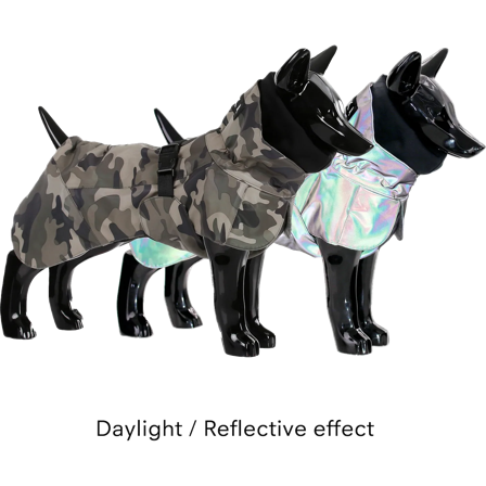 PAIKKA - Recovery Raincoat Camo 20 cm - Hund - Hundeklær & potesokker - Hundedekken & regndekken - ZOO.no