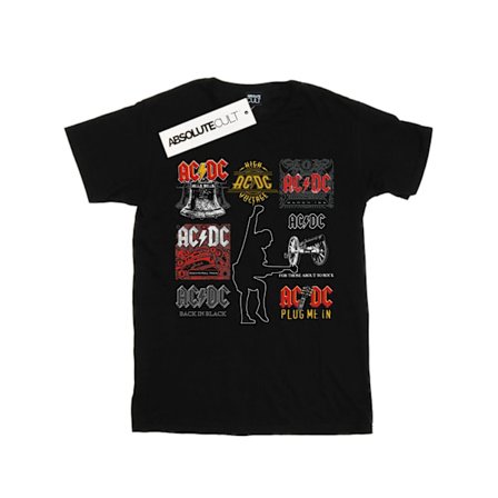 AC/DC Boys Art Collection T-shirt 12-13 år Svart