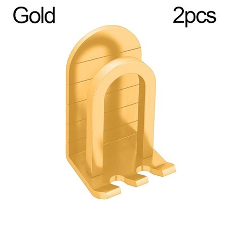 2stk Tannbørsteholder Tannbørstehylle GULL