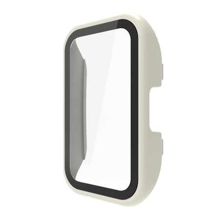 För Band 8 Hårt Skal-härdat Glas Skärmskydd Fodral Stötfångare