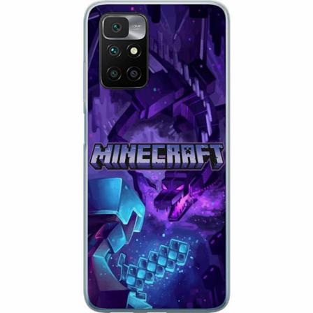 Xiaomi Redmi 10 Genomskinligt Skal Minecraft