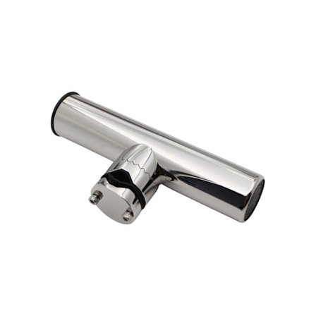 1 stk. Stangholder til skinnemontering, rustfri klemme på fiskestangholder til skinner