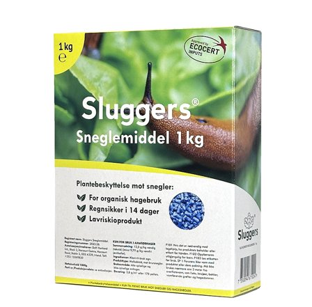 Sluggers sneglemiddel 1kg