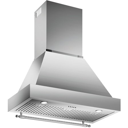 Bertazzoni K100HERTX + KC36HERTX Heritage emhætte, 100 cm, rustfrit stål - Rustfri stål | KitchenOne