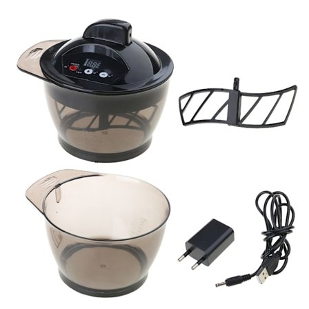 Ammattimainen sähköinen hiusvärjäyskulho automaattinen sekoitin hiusvärien sekoittamiseen