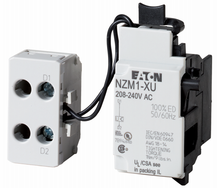 Eaton NZM1-XU208 Alijännitelaukaisin 240 AC, Sähkön jakelu & virrantuotto