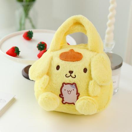 Mub- söpö sarjakuvaelokuvan laukku Sanrio laukku kulomi tyttöjen crossbody-laukku pehmolelu Melody-nukke Handbag - Big-eared dog
