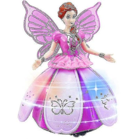 Dansende Prinsessedukker Legetøj Roterende Dansende Prinsesse Med Lys Og Musik Fødselsdag