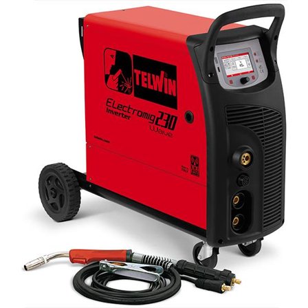 Telwin Electromig 230 Wave Synergic Mig-hitsauslaite, Hitsaus