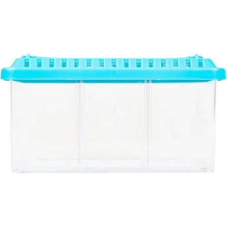 Skrivbordsakvarium, Litet akvarium | Transparent fiskakvarium med avtagbara avdelare | Liten (FMY)