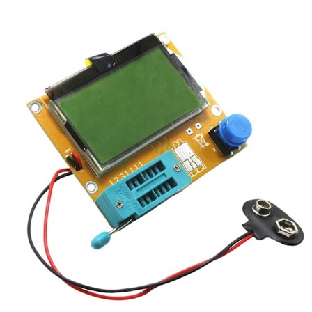 Lcr-t4 Mega328 Transistor Tester Diode Triode Kapacitans Esr Meter Mos