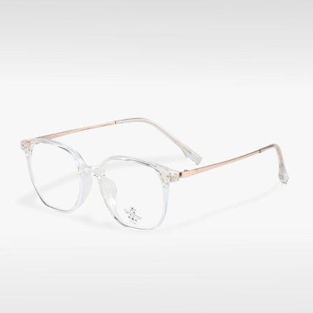 Unisex Blålysbriller Uten Styrke - Hvit Roségull