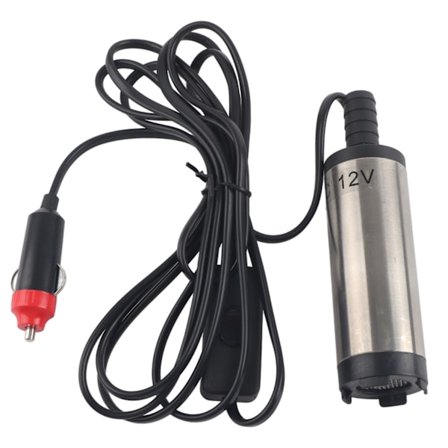 38 mm ruostumattomasta teräksestä valmistettu sähköinen vesipumppu DC öljynsiirtopumppu maatalouskoneille 12V