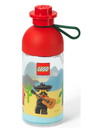 Lego Hydration Bottle 0.5L Mexico Red LEGO STORAGE