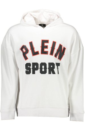 Plein Sport Felpa Senza Zip Uomo Bianco