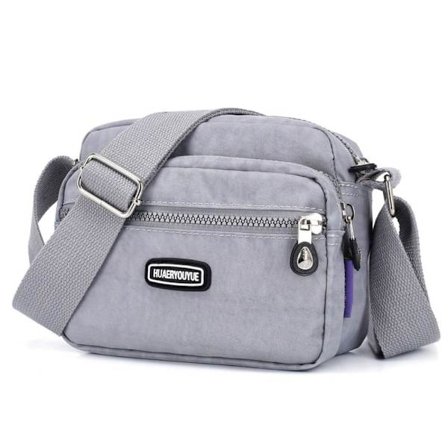 Dame Skulderveske Dame Håndveske SØLVGRÅ