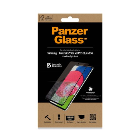 Panzer Samsung Galaxy A52 | 5G A52s A53 Screen Protector PanzerGlass - High quality tempered glass screen protector