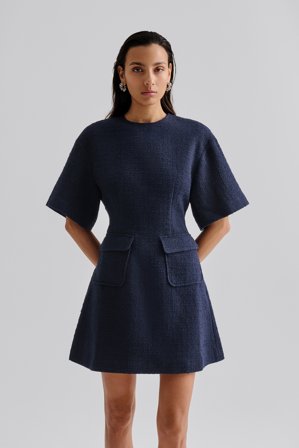 Malina - Rayna mini dress - XXL - Dark Blue