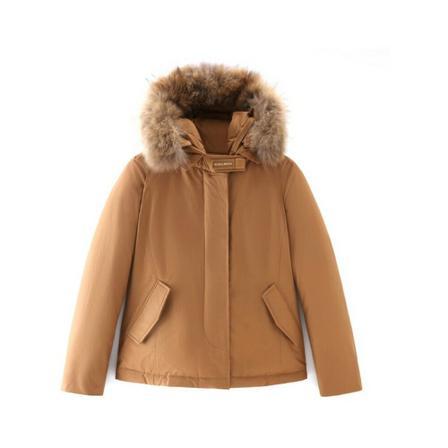 Woolrich Winter Jas , Bruin , Heren , Maat: M