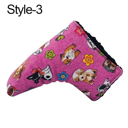 Golf Putter Head Cover Golf Club Head Covers STYLE-3 STYLE-3