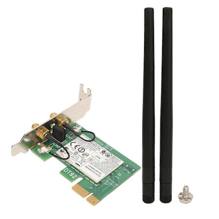 AR5BDT92 AR9280 300Mbps PCIE WiFi-kort 2,4GHz 5GHz Dual Band 802.11a/b/g/n Halv Højde Netværkskort Adapter til Windows