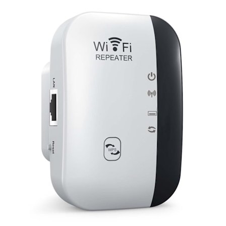 2024 Nyeste WiFi-forlenger, Trådløs Repeater, WiFi-repeater, WiFi-forlenger Signalforsterker for Hjemmet, Trådløs Repeater Langdistanseforsterker
