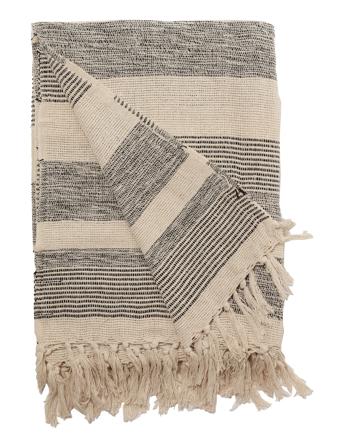 Throw, Bandeau Home Textiles Cushions & Blankets Blankets & Throws Beige Au Maison