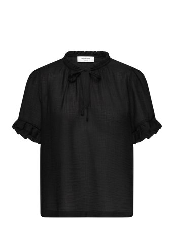 Rosemunde Rwroa Ss Regular Blouse - Black - 36