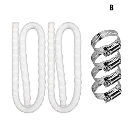 Poolersättningsslang Diameter Poolpumpar Slangtillbehör för pooler ovan jord