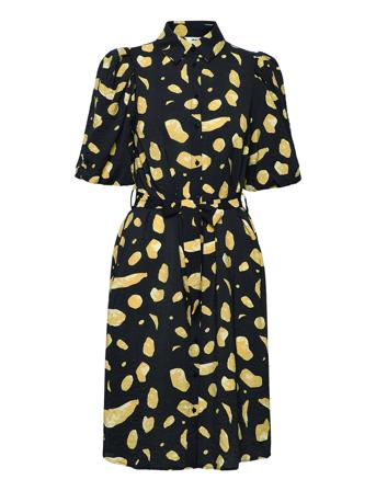 Objmesa 2/4 Shirt Dress 120 Patterned Object