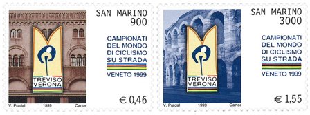 San Marino - Cykling - Postfrisk sæt 2v
