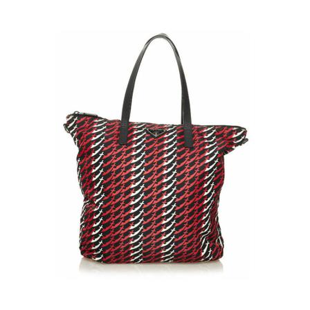 Prada Vintage, Pre-owned Tote Bags Rood, Dames, Maat:ONE Size