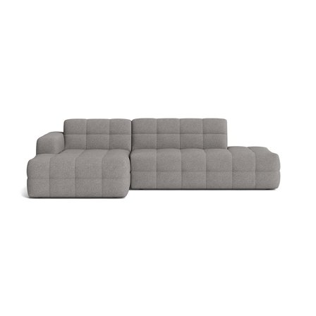 Paris chaiselong sofa, venstrevendt | open end - Loop Grå - 282x162x77 - Sofa, chaiselong
