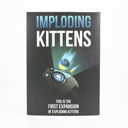 Imploding Kittens Kortspil Original Udgave Komplet i Æske