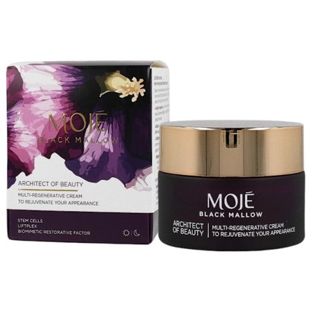MOJÉ MY BLACK MALLOW Architect of Beauty en multi-regenererande kräm som föryngrar utseendet 50 ml - föryngrande och regenererande ansiktskräm