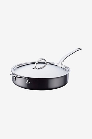 Hestan - Sautérpande NanoBond diameter 30 cm, 4,7 liter - Krom - Stegepander & grillpander - Fra Homeroom