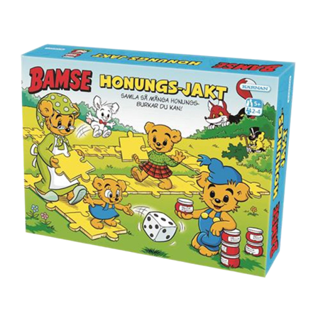 KÄRNAN Barnspel Bamse Honungsjakt Spel & pussel ONESIZE