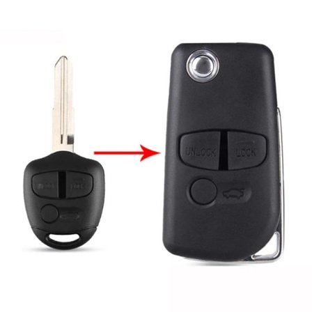 2/3 knappar Fjärrkontrollskal för Mitsubishi