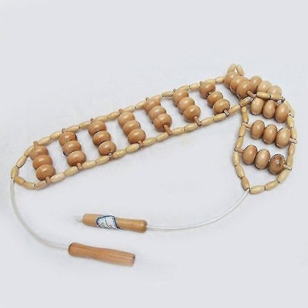 Træ Erapy Massager Massage Rulle Håndlavet Massage Rulle Reb Træ Massageværktøj Til Lindring Af Muskelsmerter I Kroppen