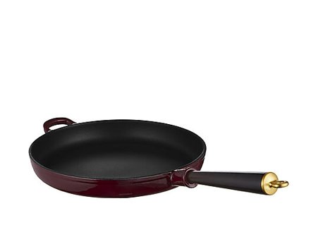 INVITE Støpejernspanne Emaljert 28cm Ember Maroon