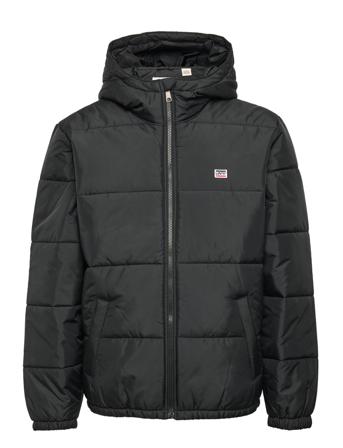 Telegraph Hood Shrt Jkt Caviar Fôret Jakke Svart LEVI ́S Men