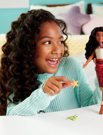 Disney Princess Disney Vaiana 2 Toys, Swimming Tautai Vaiana Fashion Doll With 2 Accessories & Color-Change Bodice - Multi/patterned - ONE SIZE