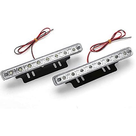 LED Varselljus Bil 8 LED 12 V Varselljus Universal_tfrf